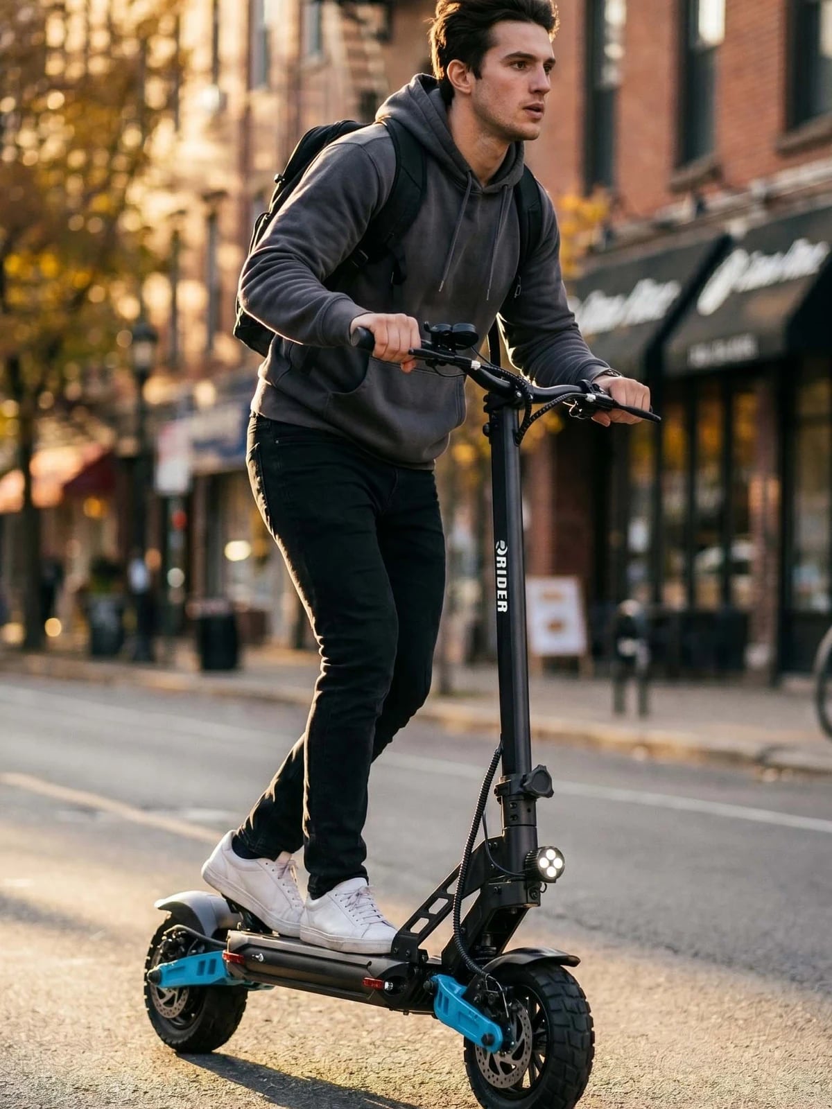RIDER 10X PRO — רוכב מתקפל בקורקינט בשביל שטח