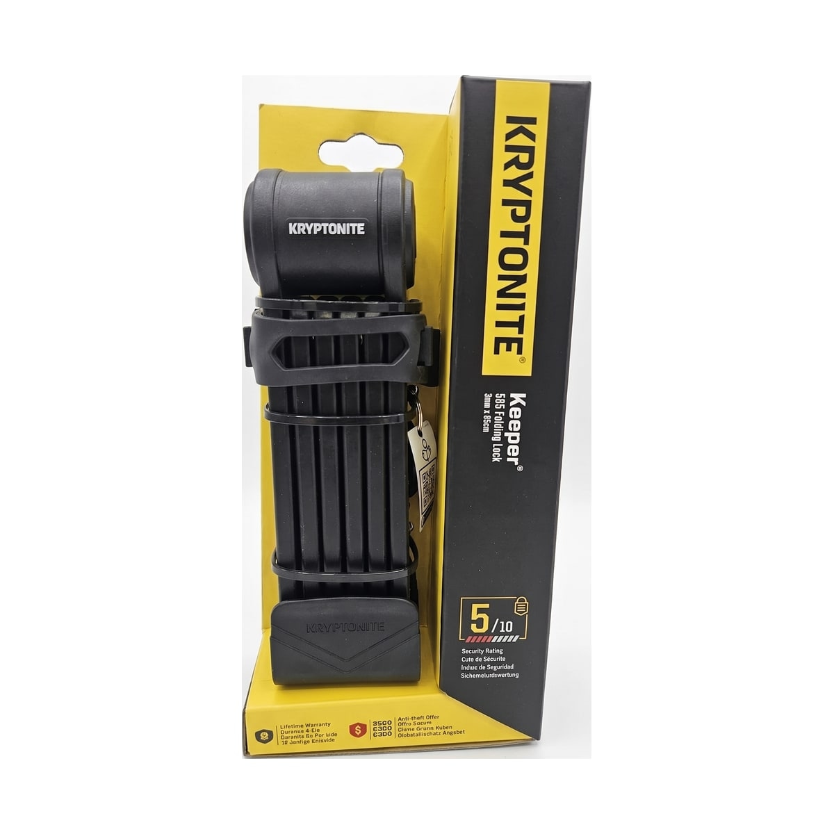 מנעול מתקפל Kryptonite Keeper 585