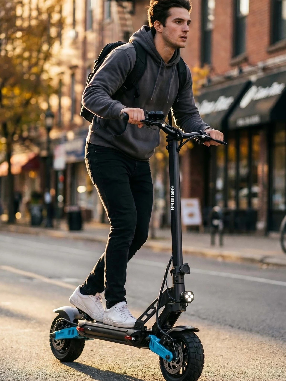 RIDER 10X PRO — רוכב מתקפל בקורקינט בשביל שטח